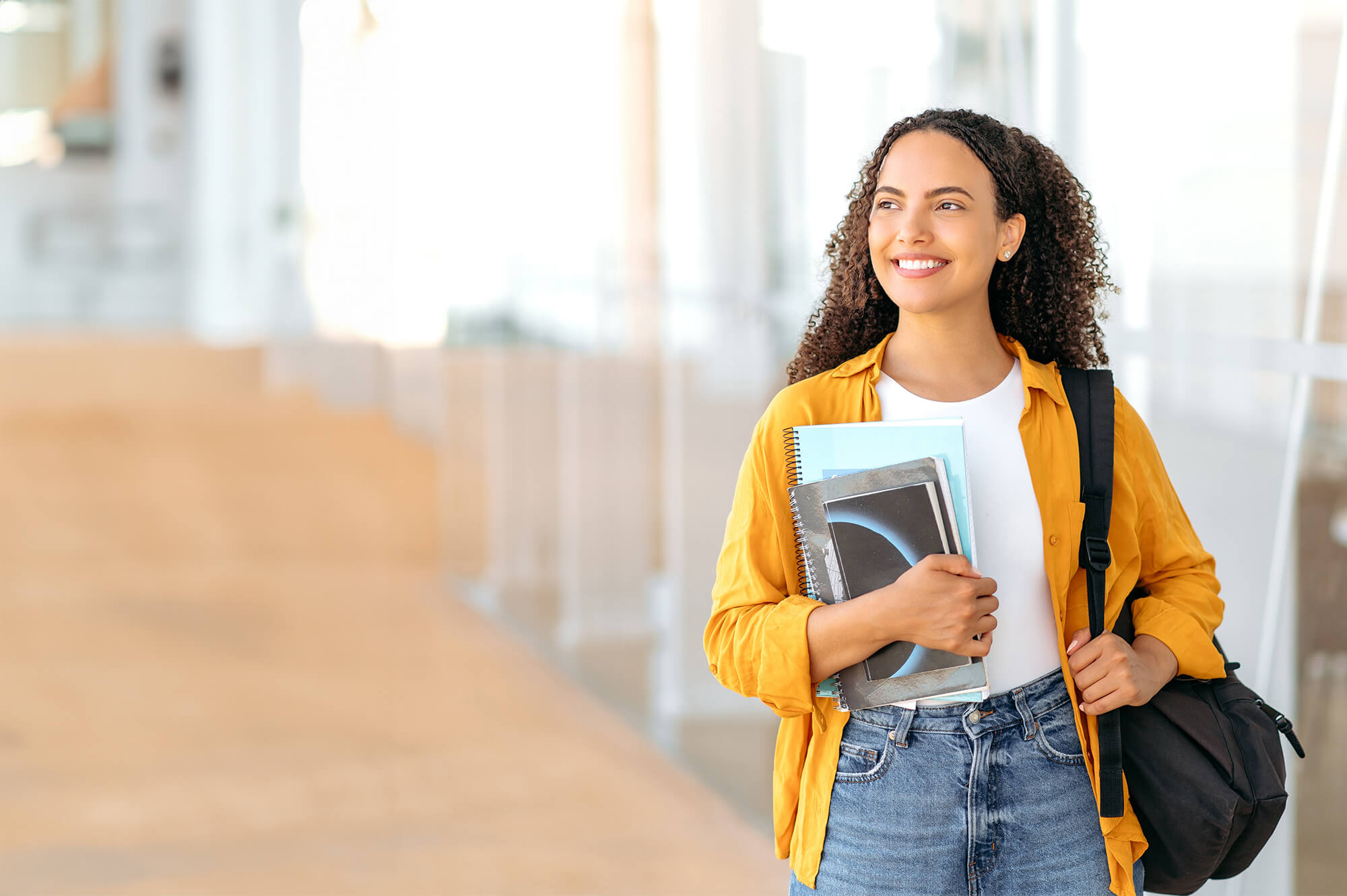 young woman student